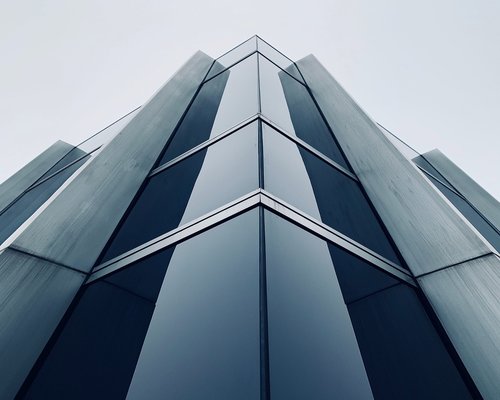 Modern office building in Sathorn area, Bangkok